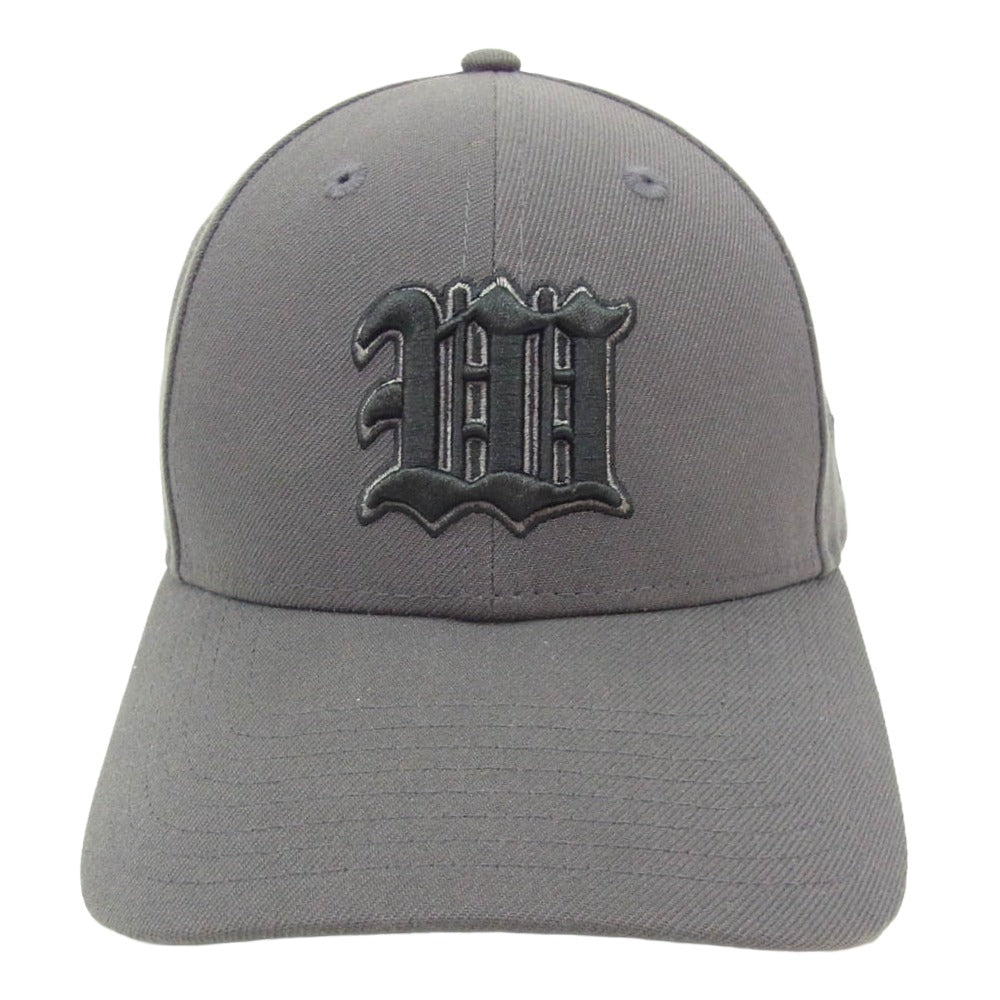 WACKO MARIA ワコマリア 25SS 25SS-WMA-CP02 × NEW ERA ニューエラ 9FORTY ロゴ刺繍 ベースボール キャップ 帽子 グレー系【中古】