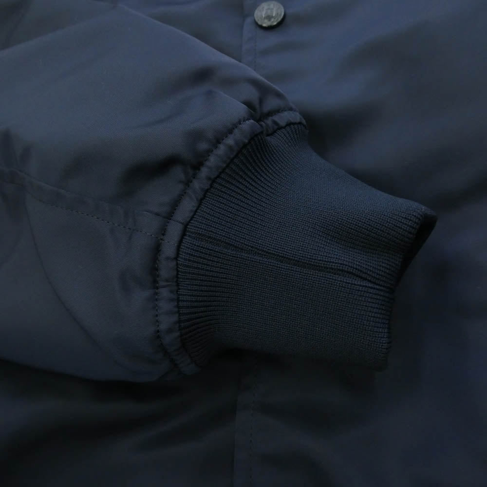 WTAPS ダブルタップス 26SS 261TQDT-JKM01 TEAM JACKET NYLON TWILL チーム ジャケット ナイロン ツイル 中綿 ブルゾン ネイビー系 X03【新古品】【未使用】【中古】
