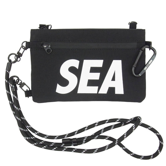 WIND AND SEA ウィンダンシー 26SS SEA THROUGH MULTI-SLING ショルダー バッグ ブラック系 F【美品】【中古】