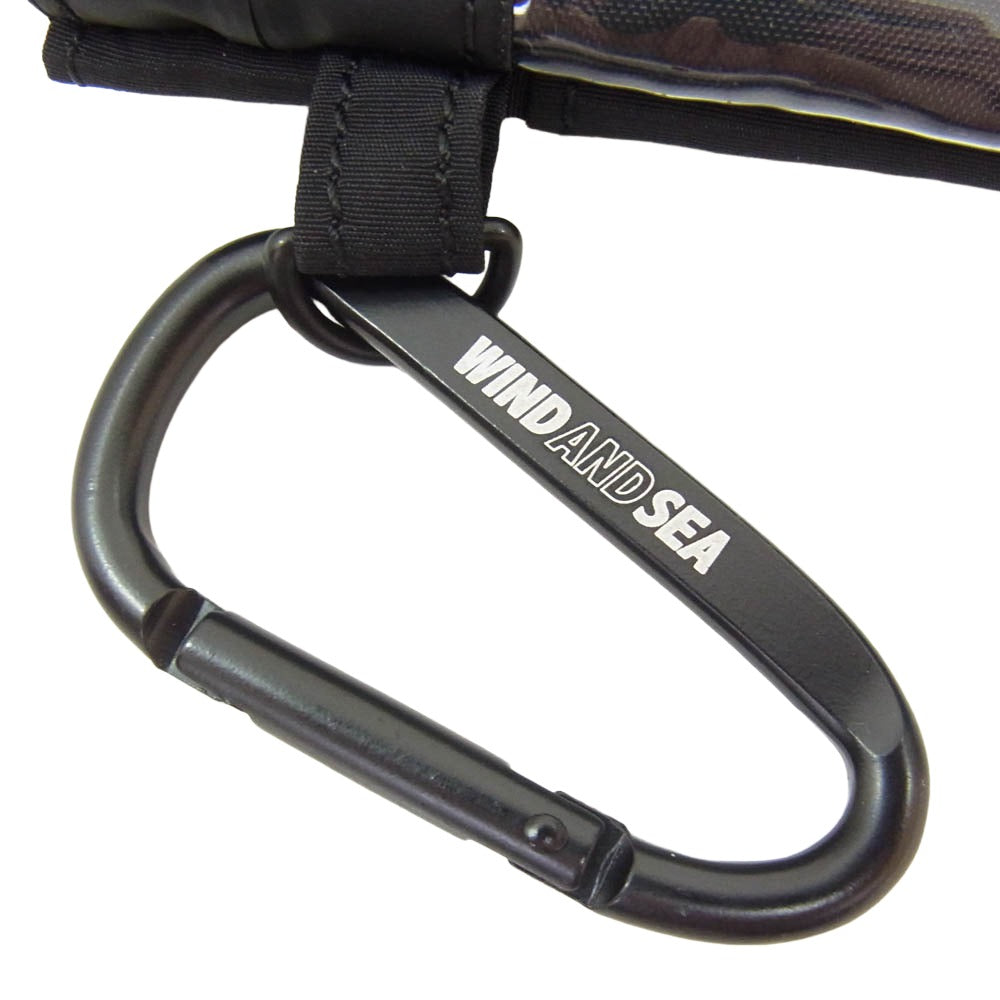 WIND AND SEA ウィンダンシー 26SS SEA THROUGH MULTI-SLING ショルダー バッグ ブラック系 F【美品】【中古】