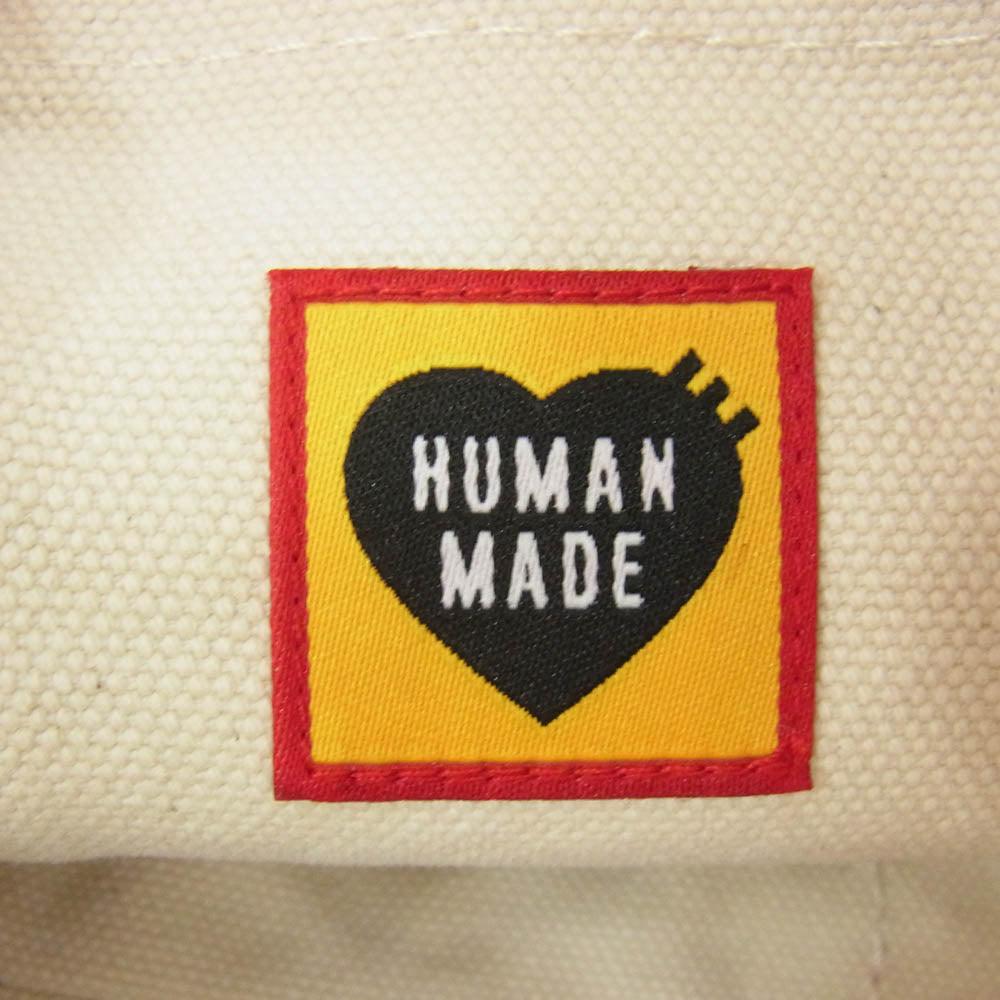 HUMAN MADE ヒューマンメイド HM31GD054 CANVAS TOTE SMALL トート スモール バッグ レッド系【中古】