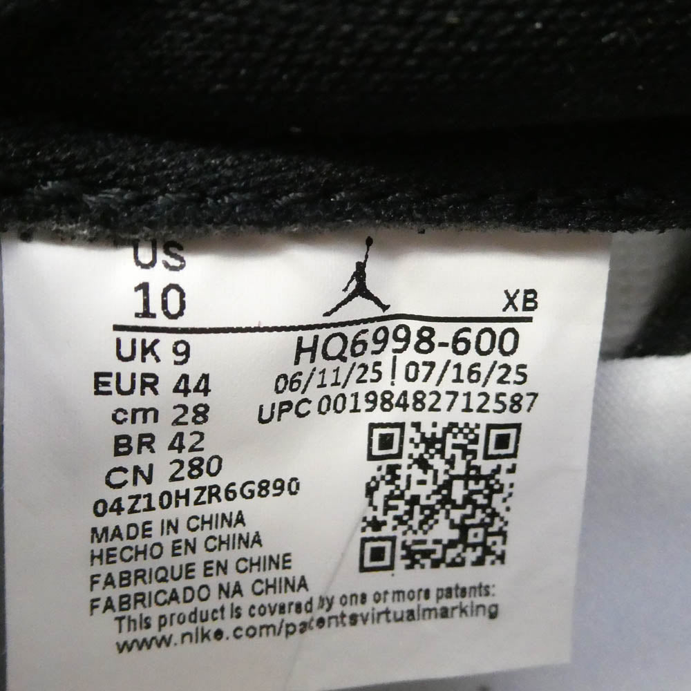 NIKE ナイキ HQ6998-600 Air Jordan 1 Retro Low OG Chicago エアジョーダン1 レトロ ロー OG シカゴ スニーカー マルチカラー系 28cm【新古品】【未使用】【中古】
