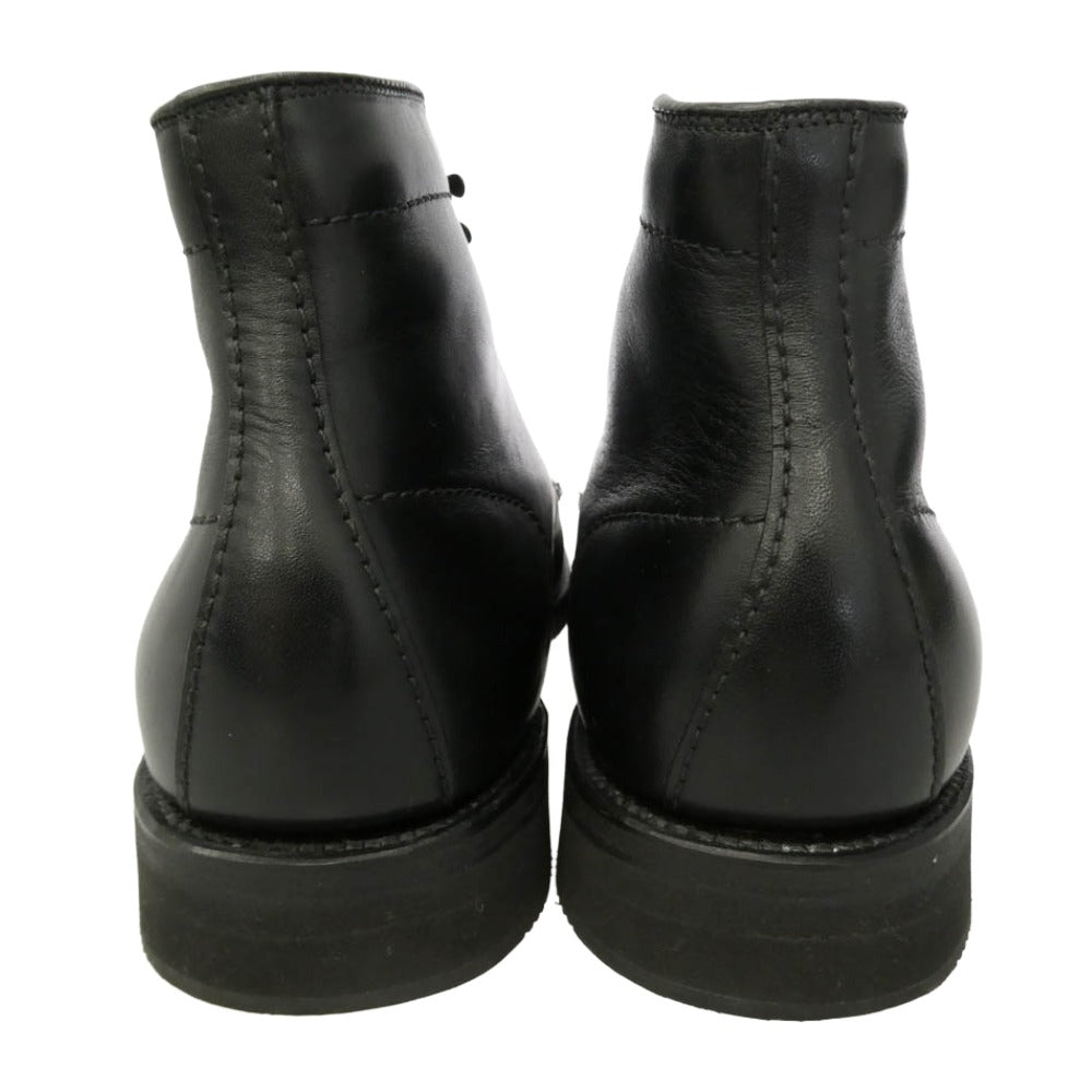 ALDEN オールデン 45617H PLANE TOE 6inch BOOTS プレーントゥ 6インチ オースティンベンズカーフ ブーツ ブラック系 10【中古】