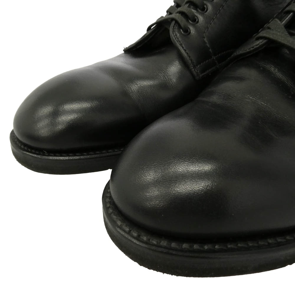 ALDEN オールデン 45617H PLANE TOE 6inch BOOTS プレーントゥ 6インチ オースティンベンズカーフ ブーツ ブラック系 10【中古】