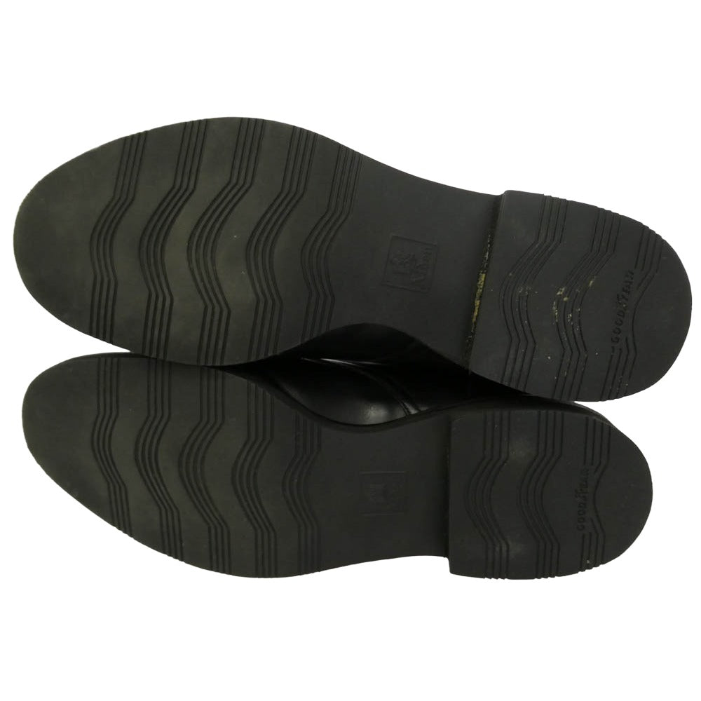 ALDEN オールデン 45617H PLANE TOE 6inch BOOTS プレーントゥ 6インチ オースティンベンズカーフ ブーツ ブラック系 10【中古】