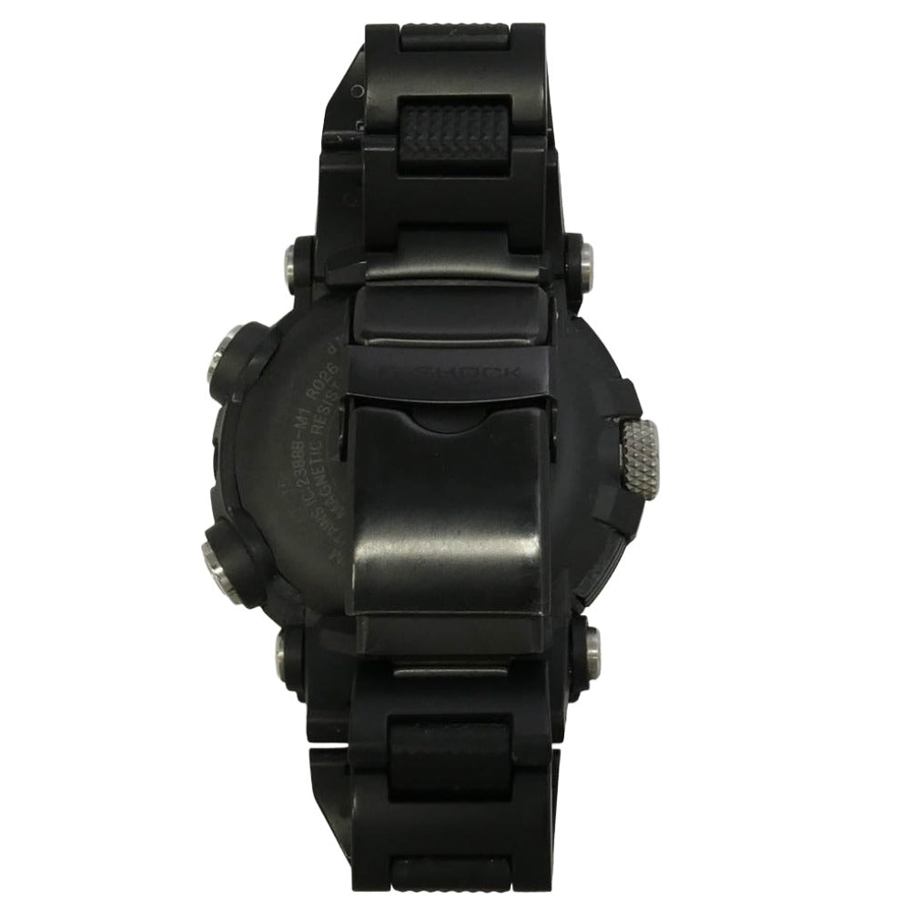 CASIO G-SHOCK カシオ ジーショック GWF-A1000C-1AJF MASTER OF G FROGMAN マスターオブG フロッグマン ソーラー 腕時計 ウォッチ ブラック系 ネイビー系【中古】
