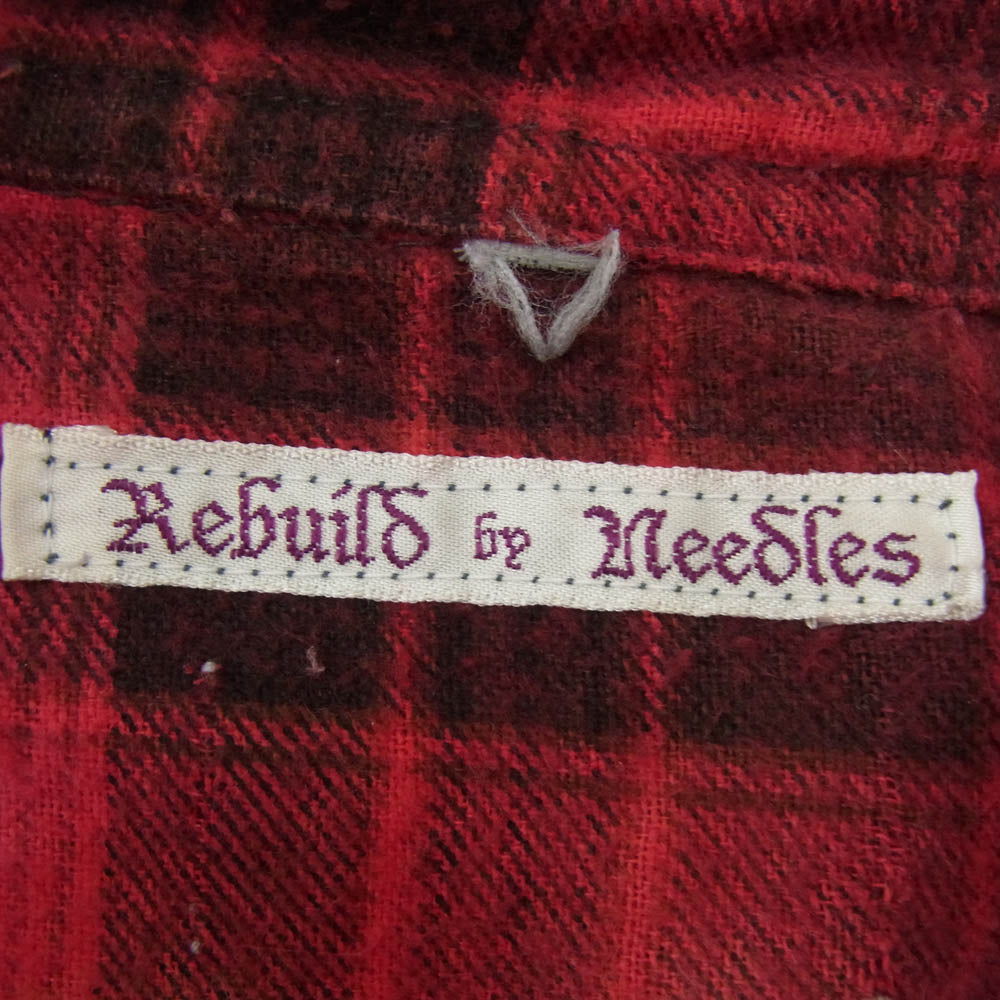Needles ニードルス HM307 Rebuild by Needles リビルドバイニードルス 再構築 シャツ 長袖 ネルシャツ マルチカラー系 サイズ表記無【中古】