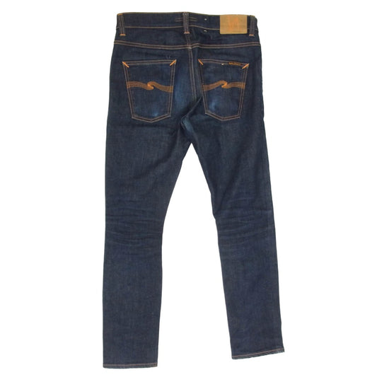 Nudie Jeans ヌーディージーンズ se411 17 スリム スキニー ジーンズ デニム パンツ インディゴブルー系 32【中古】