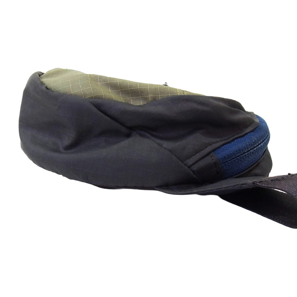 patagonia パタゴニア 19AW 49447 19年製 ULTRALIGHT BLACK HOLE MINI HIP PACK ウルトラライト ブラックホール ミニヒップバッグ ボディバッグ カーキ系【中古】
