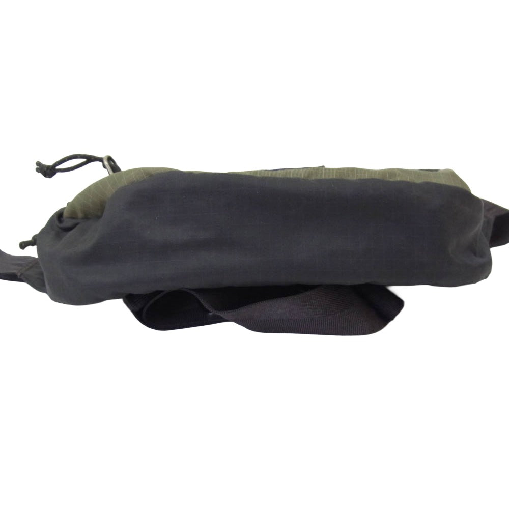 patagonia パタゴニア 19AW 49447 19年製 ULTRALIGHT BLACK HOLE MINI HIP PACK ウルトラライト ブラックホール ミニヒップバッグ ボディバッグ カーキ系【中古】