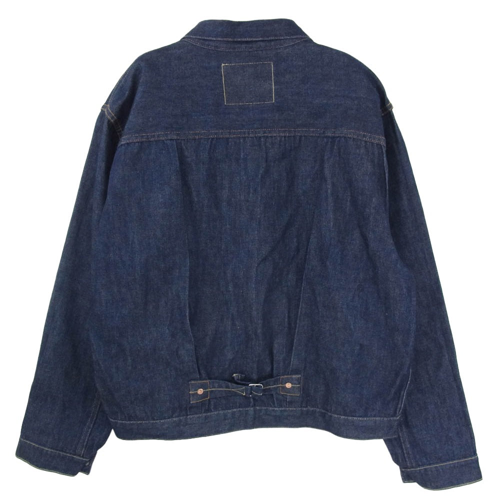 Levi's リーバイス 70506-0028 TYPE I JACKET 1936 506XX 1stタイプ オーガニックコットン デニムジャケット Gジャン インディゴブルー系 44【美品】【中古】