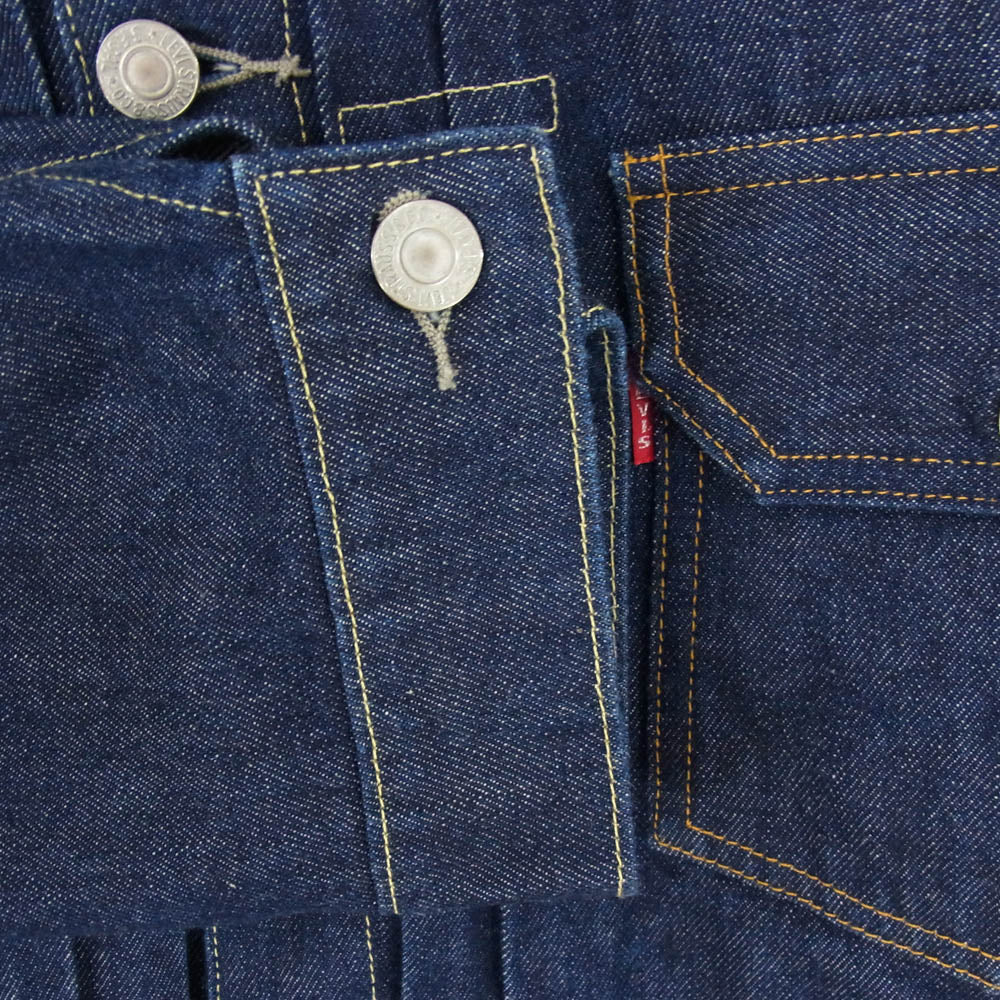 Levi's リーバイス 70506-0028 TYPE I JACKET 1936 506XX 1stタイプ オーガニックコットン デニムジャケット Gジャン インディゴブルー系 44【美品】【中古】