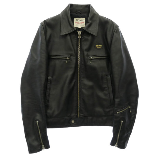 Lewis Leathers ルイスレザー DOMINATOR ドミネーター シングル ライダース レザー ジャケット ブラック系 38【中古】