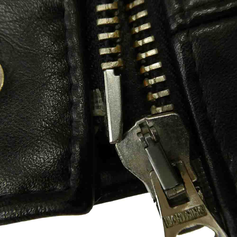 Lewis Leathers ルイスレザー DOMINATOR ドミネーター シングル ライダース レザー ジャケット ブラック系 38【中古】