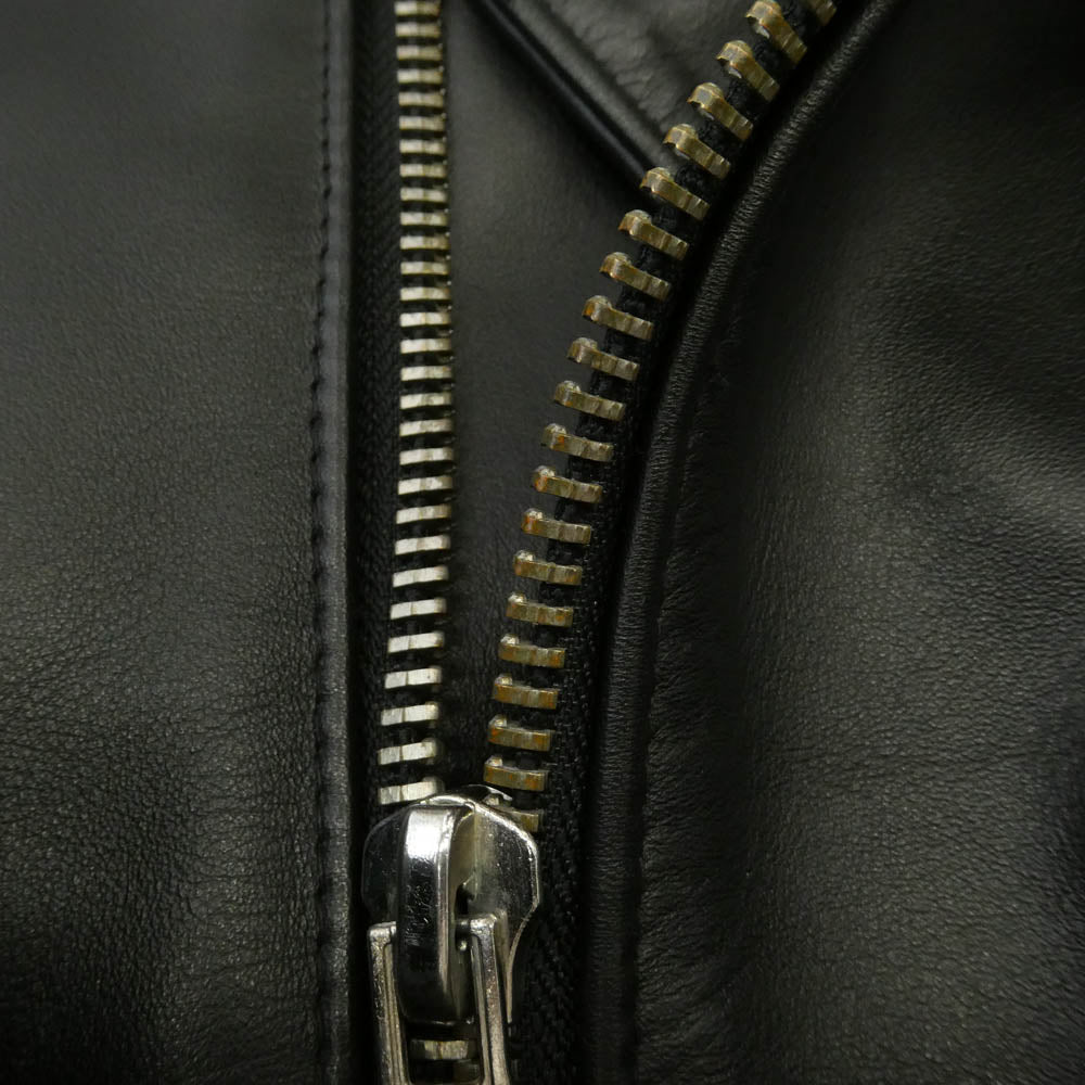 Lewis Leathers ルイスレザー Cyclone サイクロン ダブル ライダース 裏地キルティング レザー ジャケット ブラック系 40【中古】
