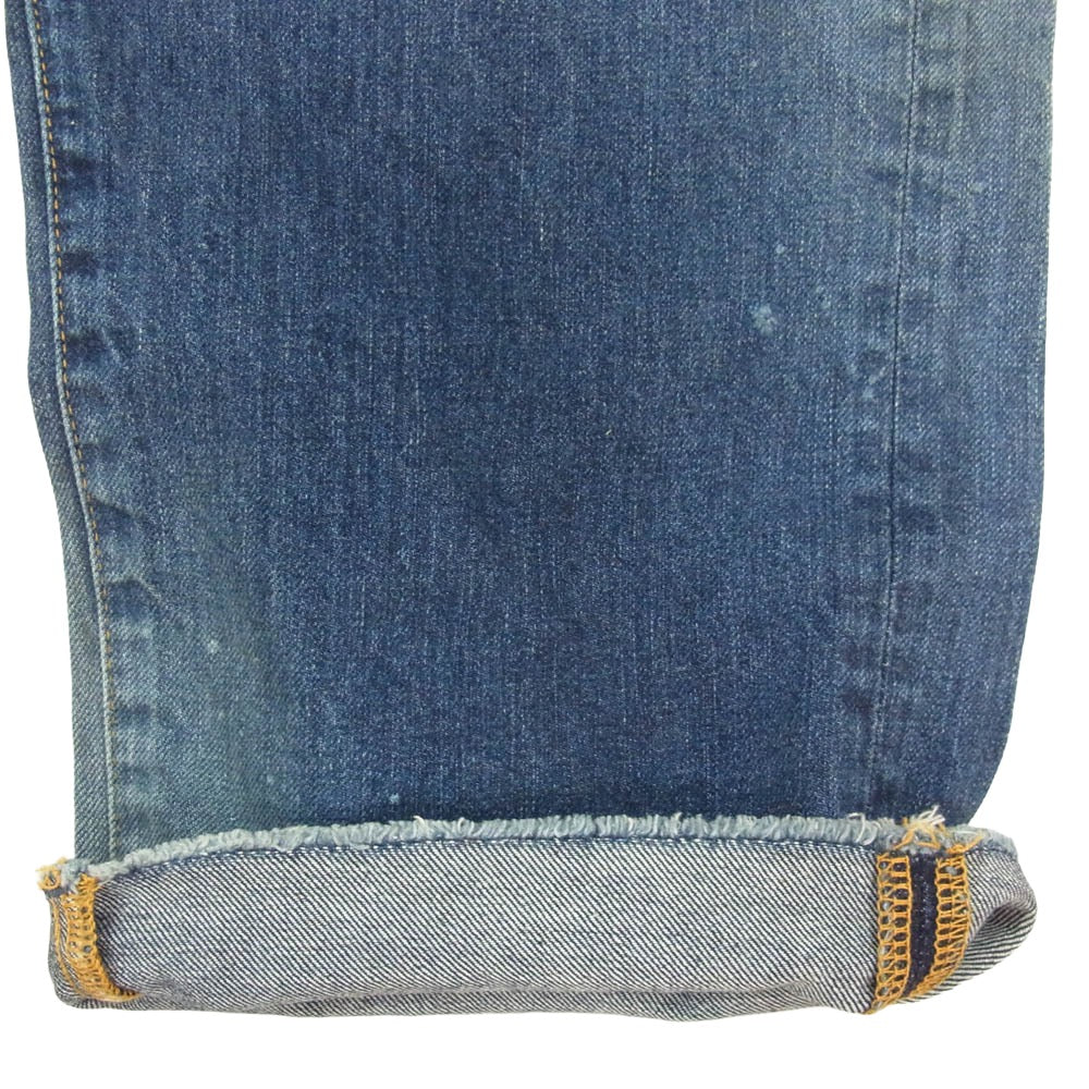 ANCELLM アンセルム 26SS ANC-#07-26SS SLIM STRAIGHT 5P DENIM PANTS スリム ストレート デニム パンツ ジーンズ インディゴブルー系 3【中古】