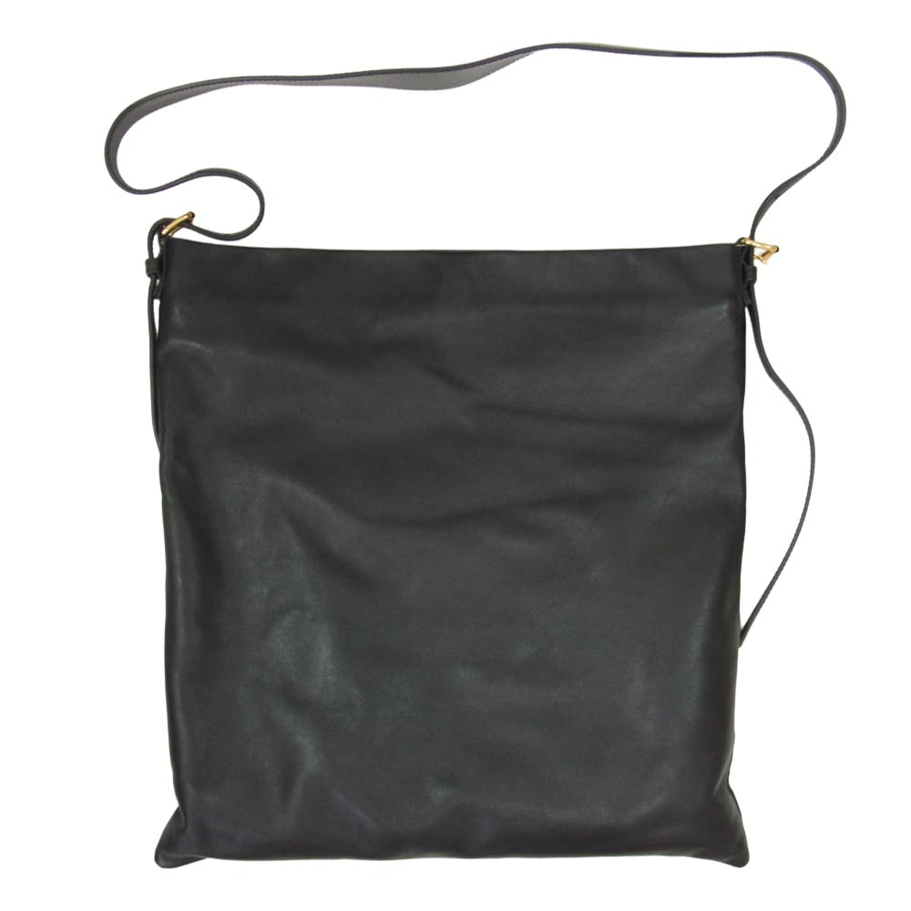Sacai サカイ S099-01 Padded One Handle Bag パデッド ワンハンドル バッグ レザー ショルダーバッグ ブラック系【中古】