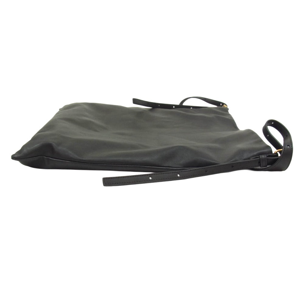 Sacai サカイ S099-01 Padded One Handle Bag パデッド ワンハンドル バッグ レザー ショルダーバッグ ブラック系【中古】