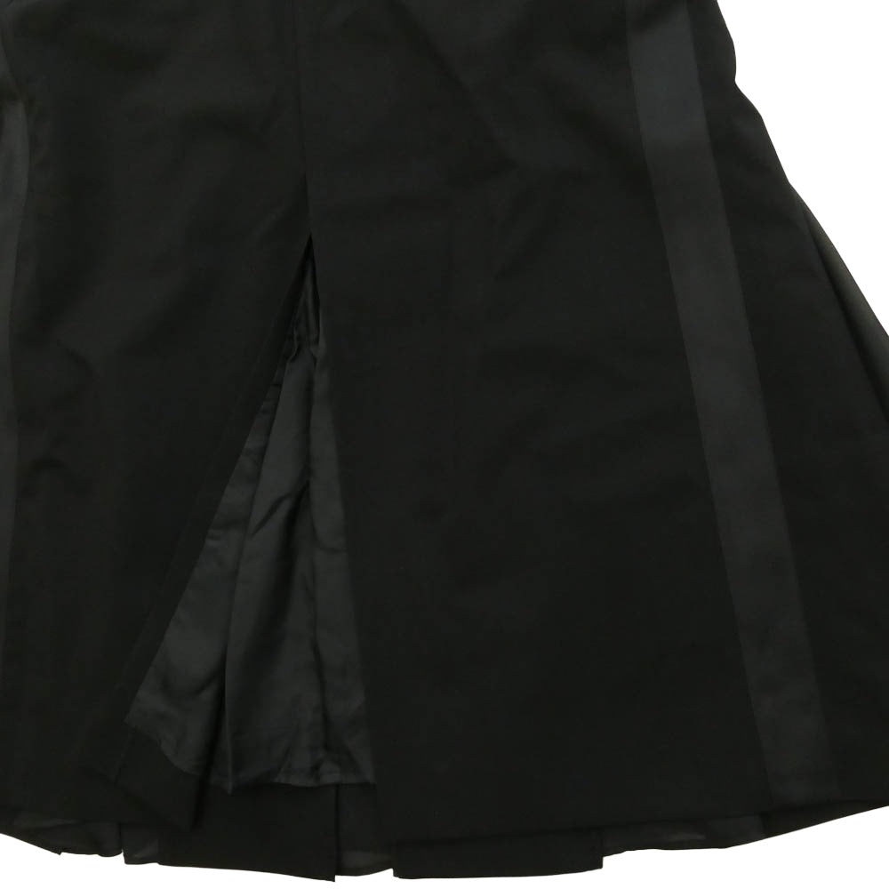 Sacai サカイ 26SS 26-08433 Women's Wool Suiting Skirt ウィメンズ ウール スーチング スカート ブラック系 2【中古】