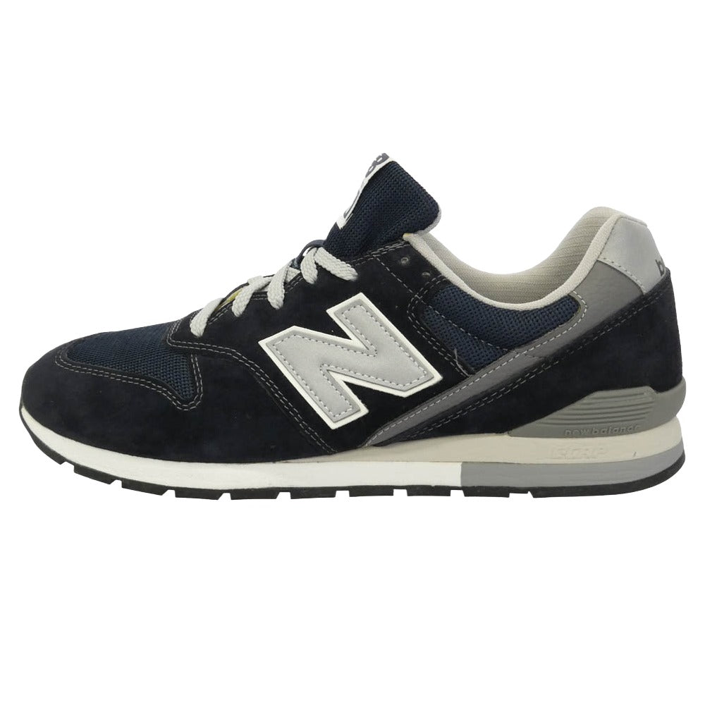 NEW BALANCE ニューバランス CM996BN 996 スエード メッシュ ローカット スニーカー ダークネイビー系 29cm【中古】