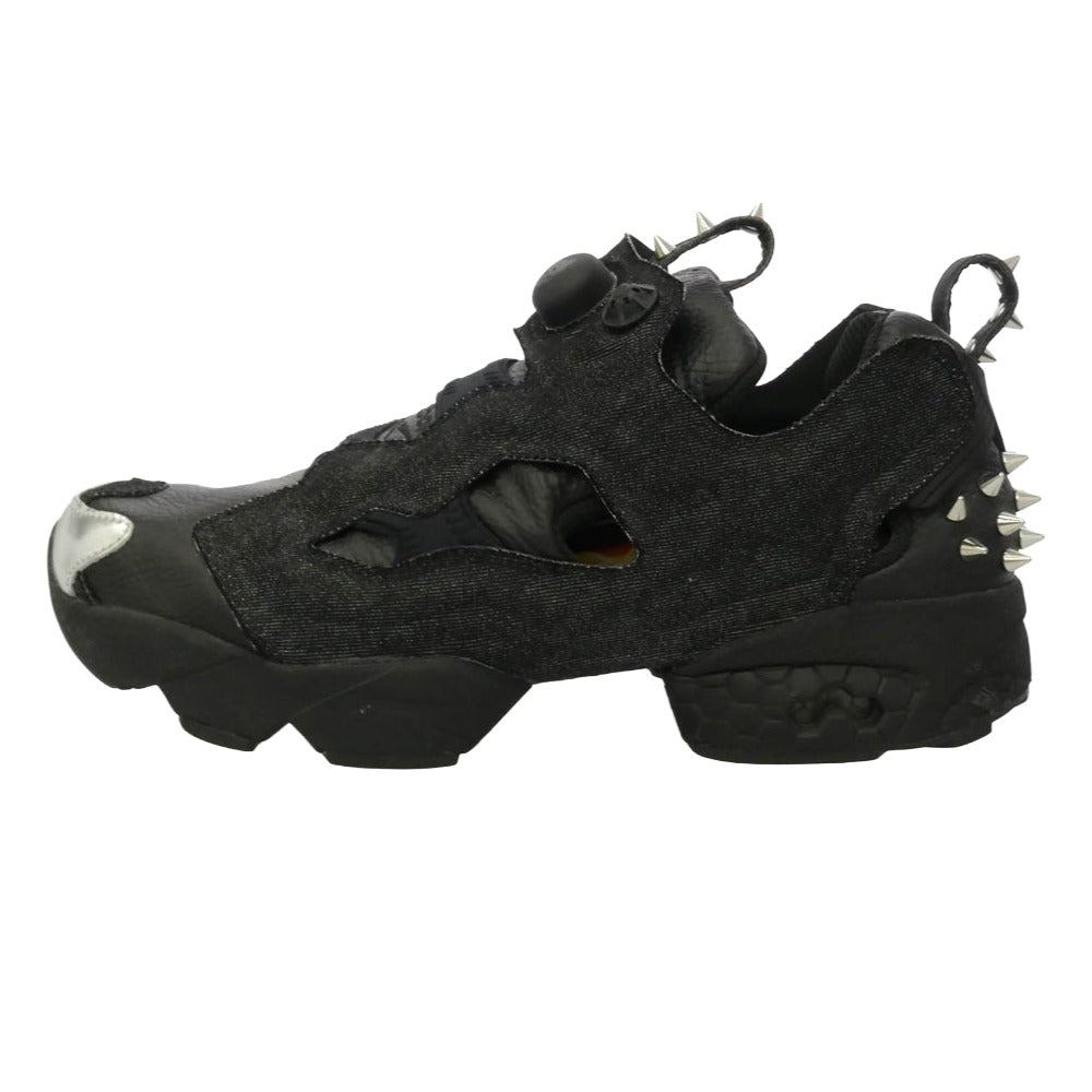 Reebok リーボック AR1716 INSTA PUMP FURY OG HW インスタポンプ フューリー スタッズ メタリック ローカット スニーカー ブラック系 29cm【中古】