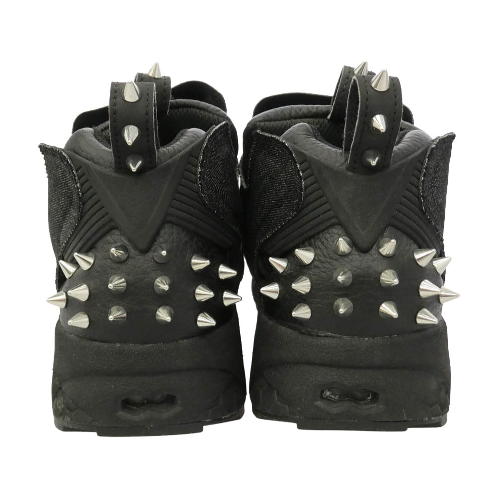 Reebok リーボック AR1716 INSTA PUMP FURY OG HW インスタポンプ フューリー スタッズ メタリック ローカット スニーカー ブラック系 29cm【中古】