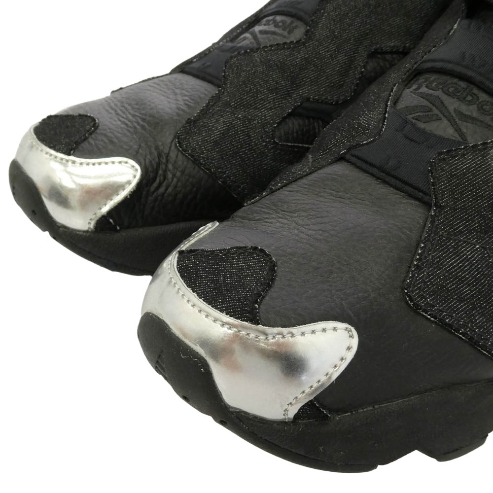 Reebok リーボック AR1716 INSTA PUMP FURY OG HW インスタポンプ フューリー スタッズ メタリック ローカット スニーカー ブラック系 29cm【中古】
