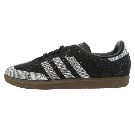 adidas アディダス IH9052 SAMBA OG W サンバ ローカット ストーン スニーカー ブラック系 シルバー系 27.5cm【新古品】【未使用】【中古】