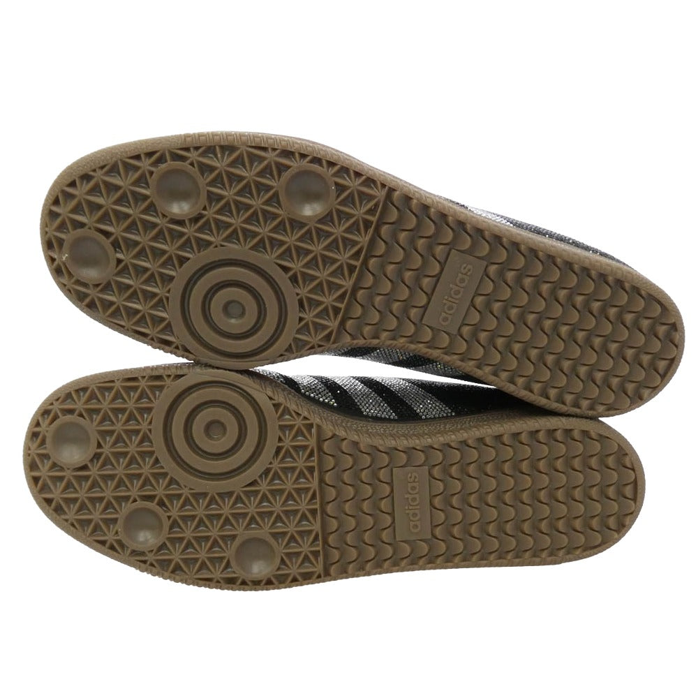 adidas アディダス IH9052 SAMBA OG W サンバ ローカット ストーン スニーカー ブラック系 シルバー系 27.5cm【新古品】【未使用】【中古】