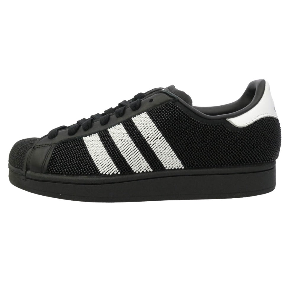 adidas アディダス JH7098 Women's Superstar Core Black ウィメンズ スーパースター コアブラック スニーカー ブラック系 27.5cm【新古品】【未使用】【中古】