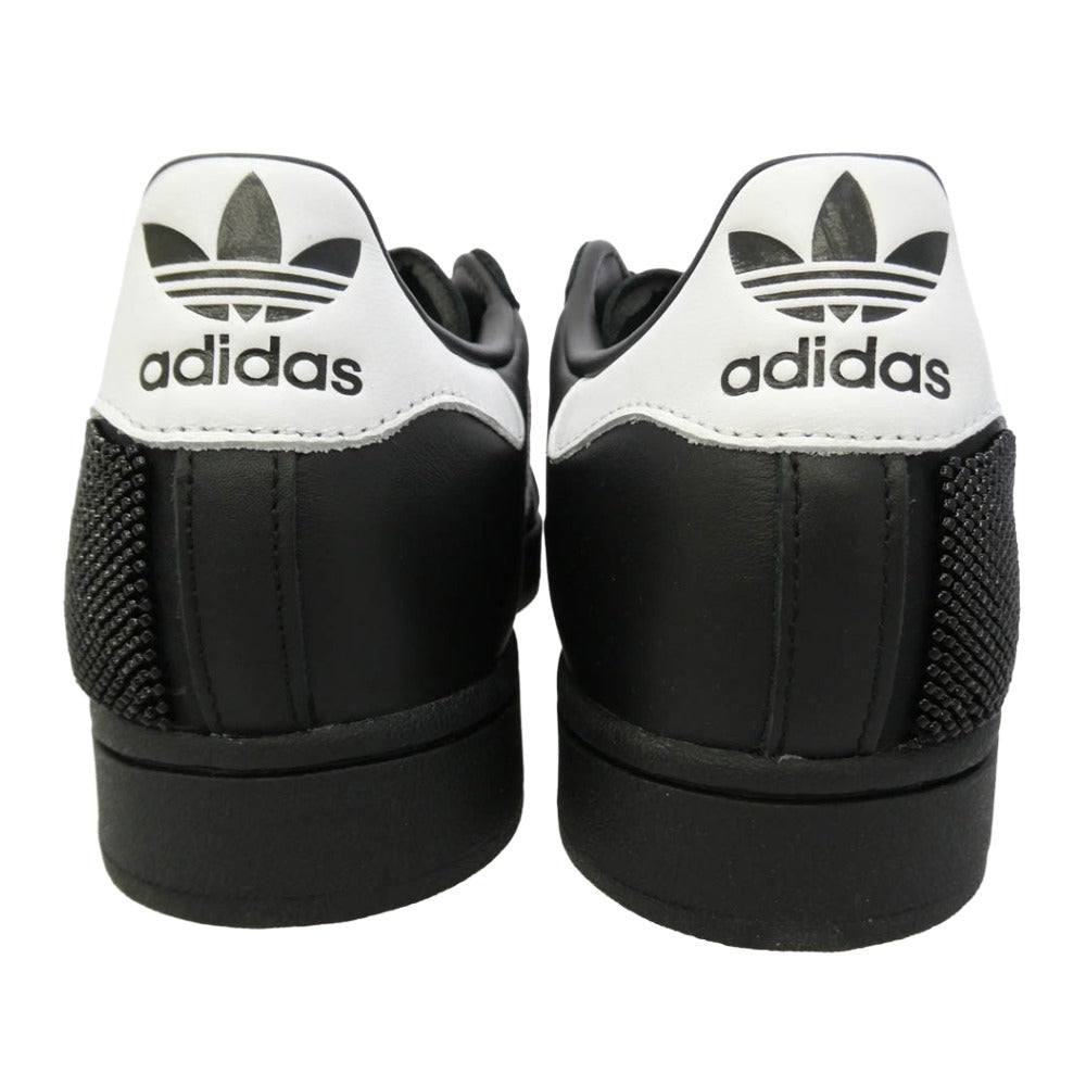 adidas アディダス JH7098 Women's Superstar Core Black ウィメンズ スーパースター コアブラック スニーカー ブラック系 27.5cm【新古品】【未使用】【中古】