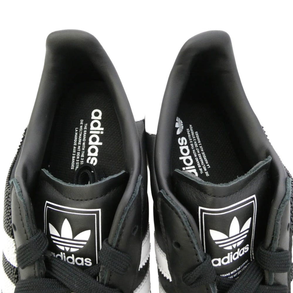adidas アディダス JH7098 Women's Superstar Core Black ウィメンズ スーパースター コアブラック スニーカー ブラック系 27.5cm【新古品】【未使用】【中古】