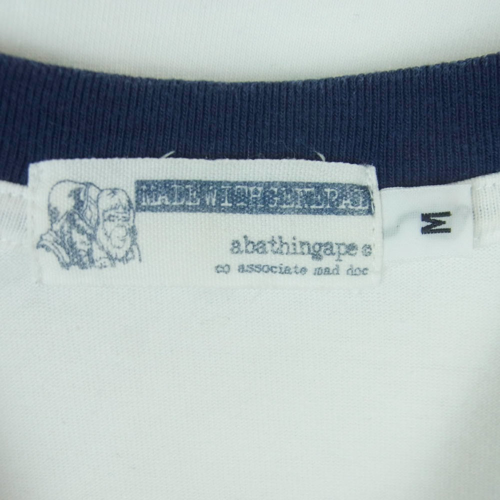 A BATHING APE アベイシングエイプ 初期 ジェネラルタグ 90s COLLEGE
