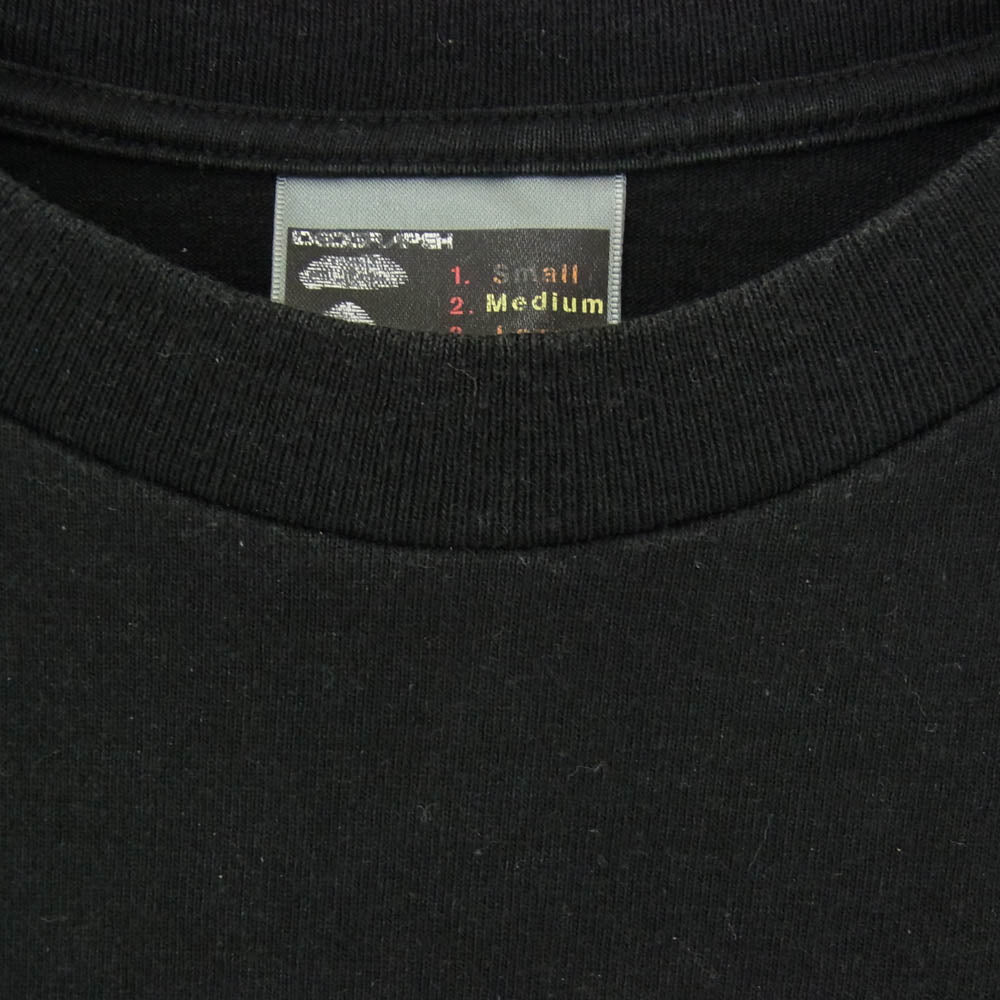 A BATHING APE アベイシングエイプ 初期 ゲームタグ 90s グラデーション ロゴ プリント Tシャツ 半袖カットソー ブラック系 M【中古】