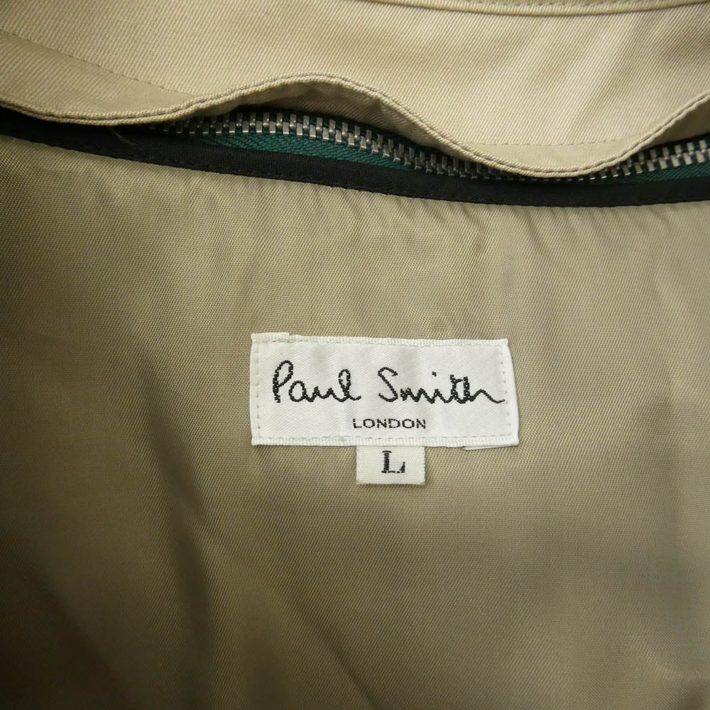 Paul Smith ポール・スミス PS-259N ライナー付き ステンカラー コート アイボリー系 L【中古】
