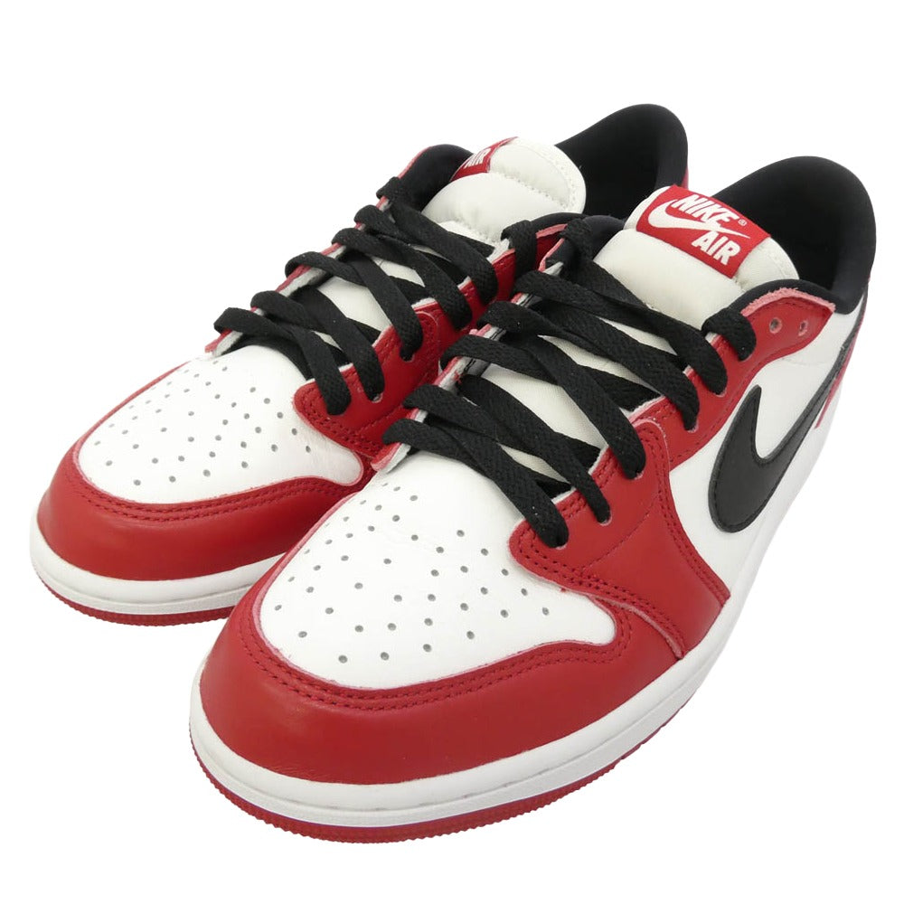 NIKE ナイキ HQ6998-600 Air Jordan 1 Retro Low OG Chicago (2025) エアジョーダン1 レトロ ロー OG シカゴ ローカットスニーカー レッド系 ホワイト系 27cm【中古】