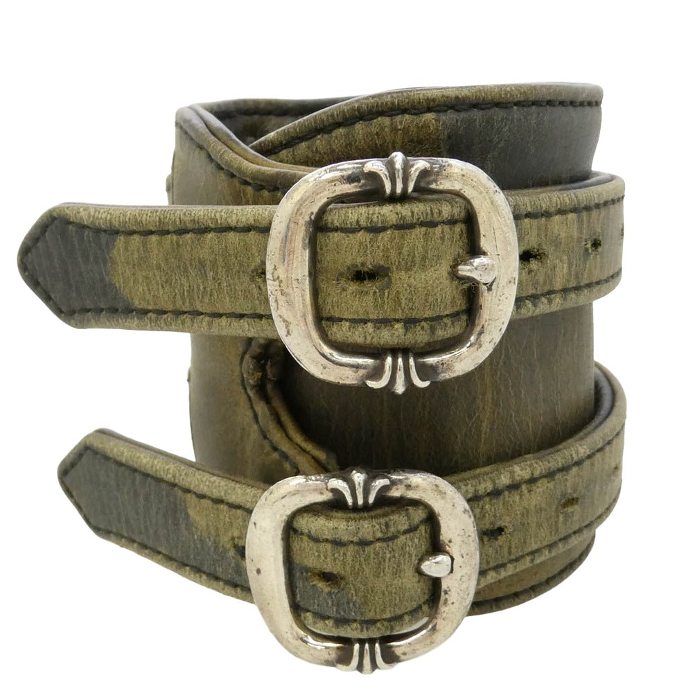 CHROME HEARTS クロムハーツ（原本無） BANGLE DOUBLE DOG ダブル