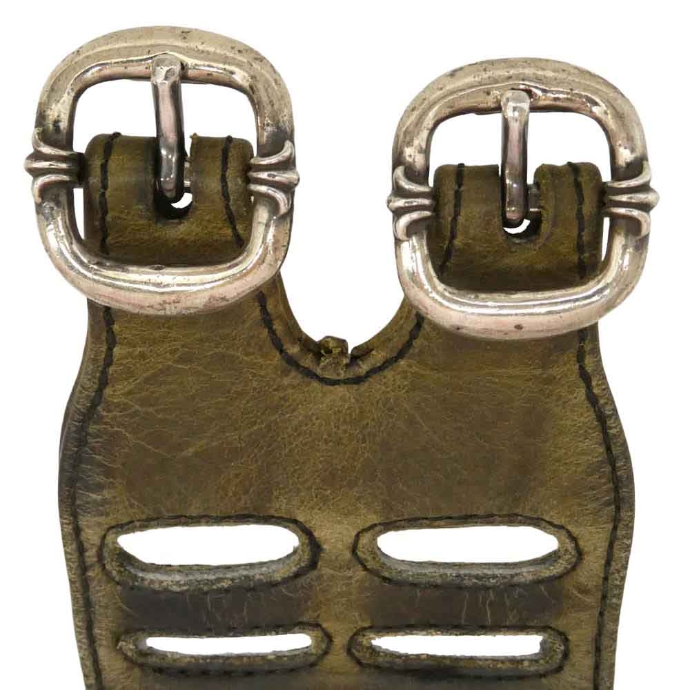 クロムハーツ R＆R TINY BUCKLE レザーブレスレット SIZE1