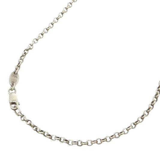 CHROME HEARTS クロムハーツ（原本無） NECKCHAIN 18inch R18 ロールチェーン 18インチ ネックレス シルバー系【中古】