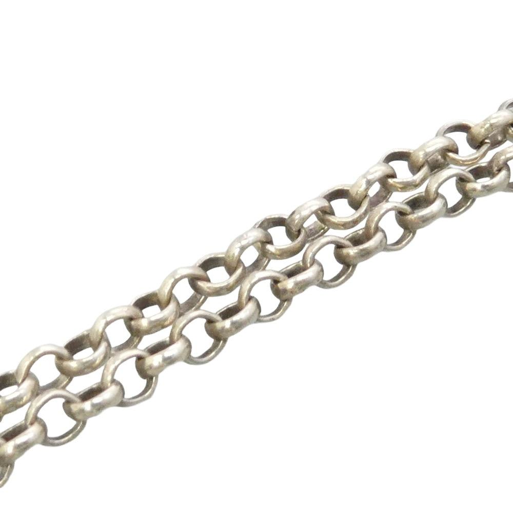 CHROME HEARTS クロムハーツ（原本無） NECKCHAIN 18inch R18 ロールチェーン 18インチ ネックレス シルバー系【中古】