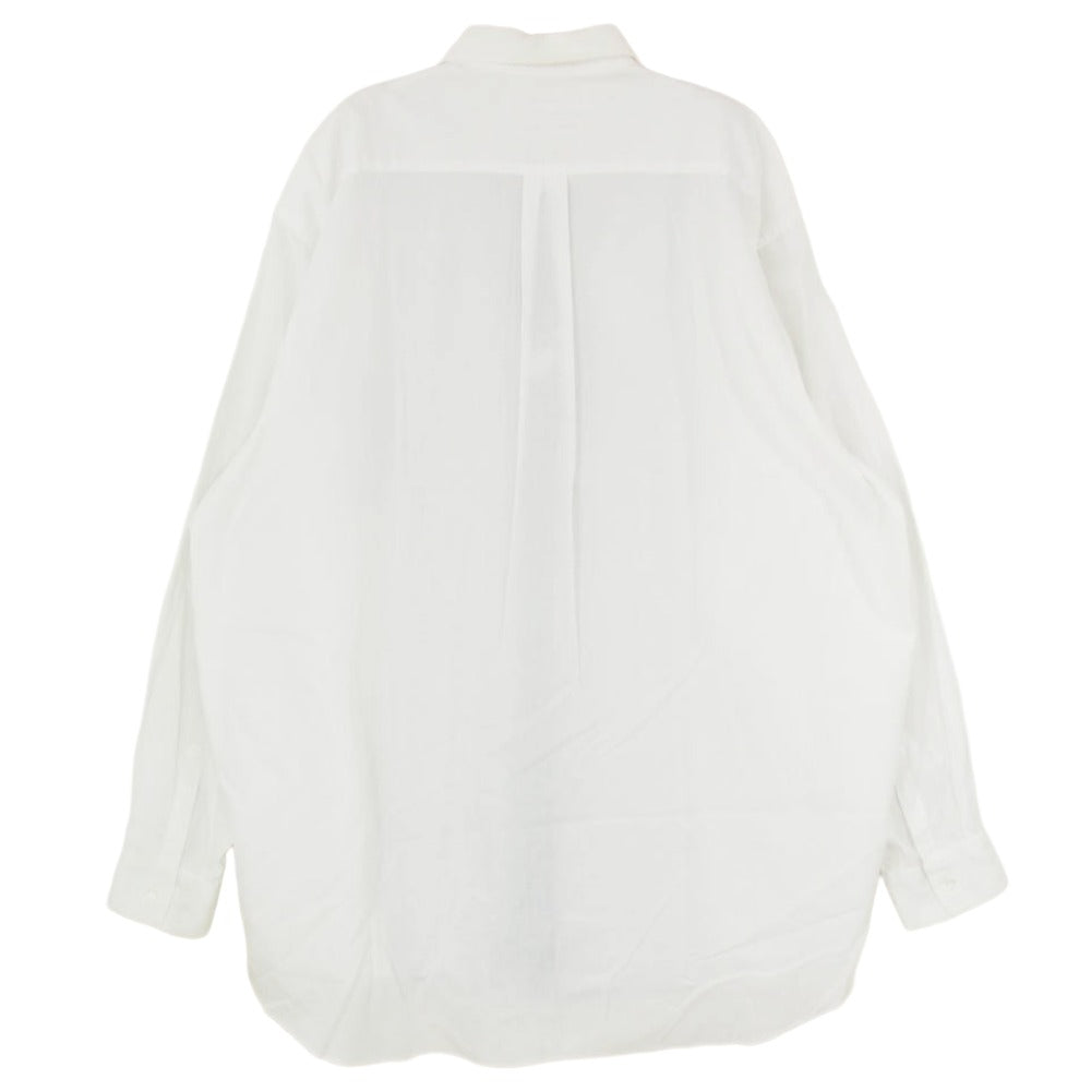 COMME des GARCONS コムデギャルソン CDG SHIRT パッチワーク チェック 長袖 シャツ ブルー系 XL【中古】