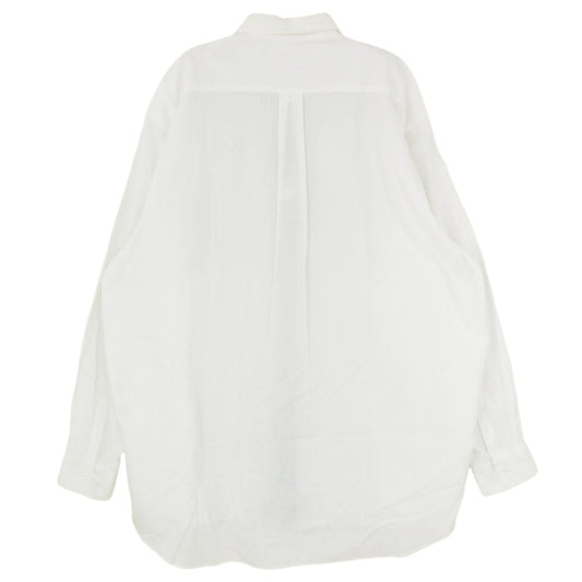 COMME des GARCONS コムデギャルソン CDG SHIRT パッチワーク チェック 長袖 シャツ ブルー系 XL【中古】
