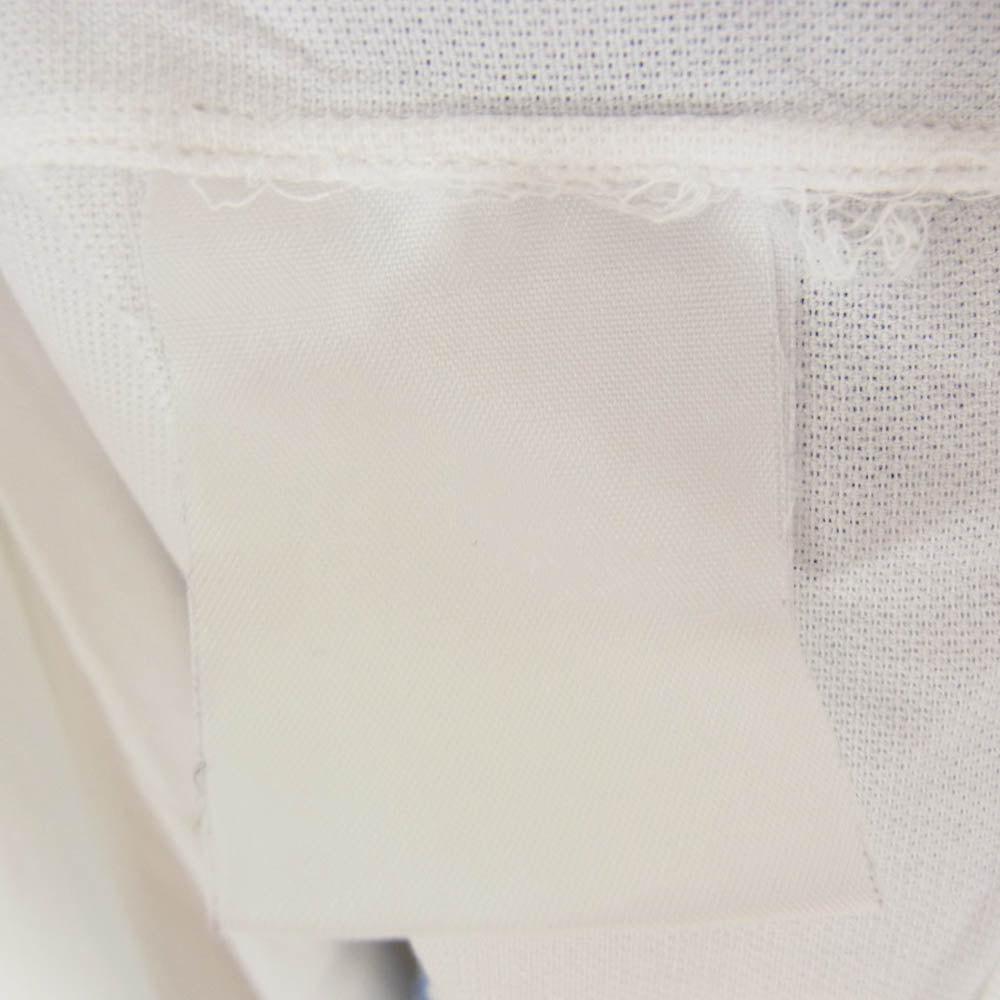 COMME des GARCONS コムデギャルソン CDG SHIRT パッチワーク チェック 長袖 シャツ ブルー系 XL【中古】