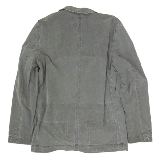 UNDERCOVER アンダーカバー 99SS Ｇ200 RELIEF期 TAILORED JACKET archive アーカイブ リップストップ テーラード ジャケット グレー系 L【中古】