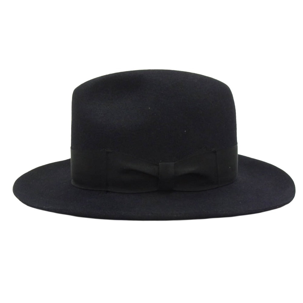 WACKO MARIA ワコマリア × 東京HAT ROCKERS ハットロッカーズ 中折れ ハット 帽子 ブラック系 L【中古】