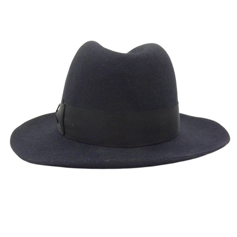 WACKO MARIA ワコマリア × 東京HAT ROCKERS ハットロッカーズ 中折れ ハット 帽子 ブラック系 L【中古】