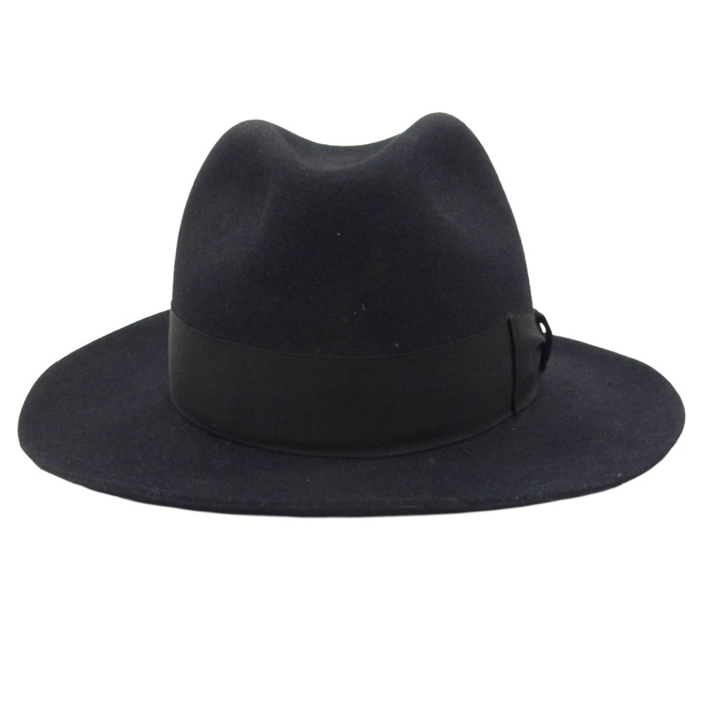 WACKO MARIA ワコマリア × 東京HAT ROCKERS ハットロッカーズ 中折れ ハット 帽子 ブラック系 L【中古】