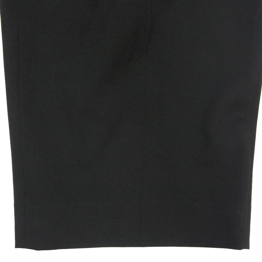 COMME des GARCONS HOMME コムデギャルソンオム 90s archive アーカイブ 田中オム 2タック ウール ワイドパンツ ブラック系 M【中古】