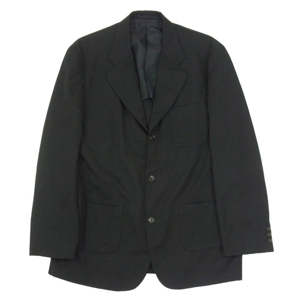 COMME des GARCONS HOMME コムデギャルソンオム AD1997 HJ-10019S 90s archive アーカイブ 田中オム 3B ウール テーラードジャケット ブラック系 S【中古】