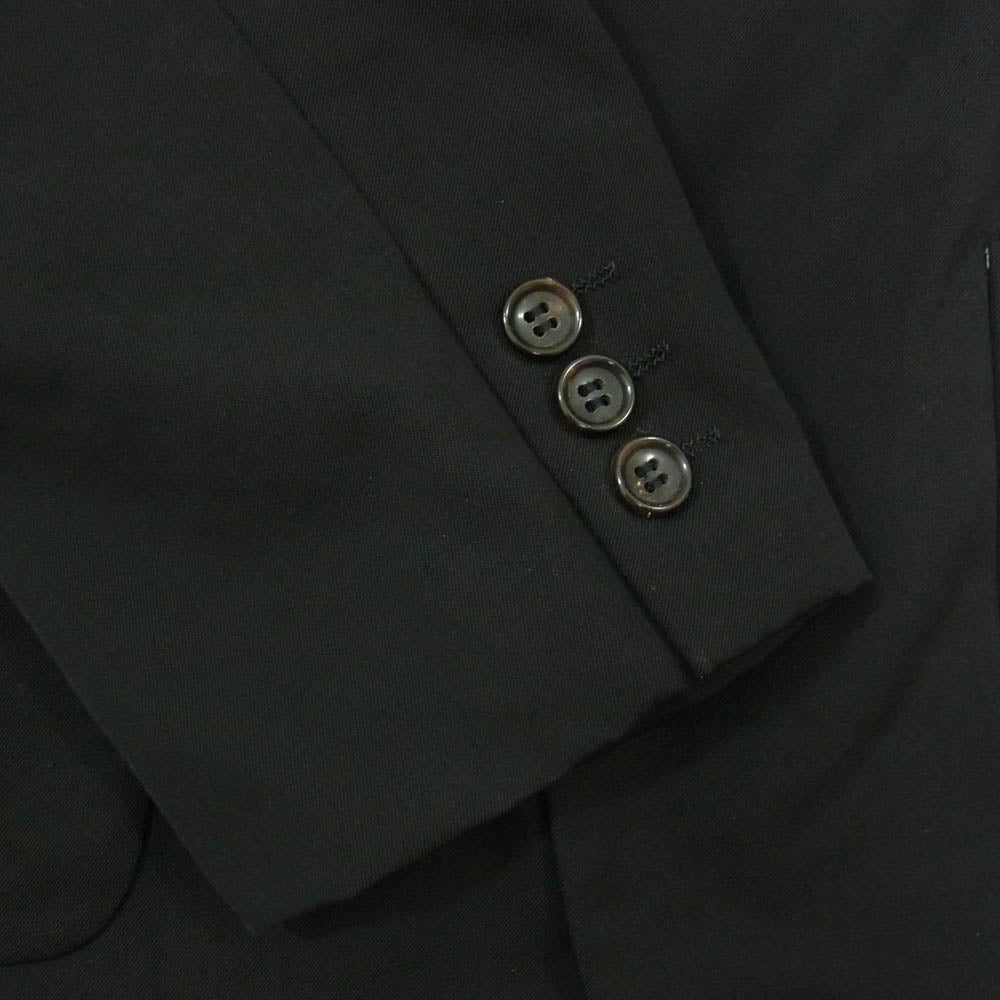 COMME des GARCONS HOMME コムデギャルソンオム AD1997 HJ-10019S 90s archive アーカイブ 田中オム 3B ウール テーラードジャケット ブラック系 S【中古】